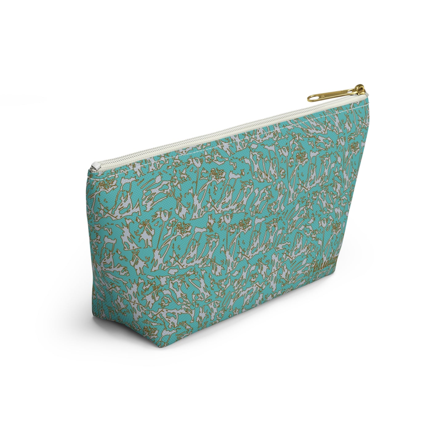 Botanical Print Accessory Pouch - Stylish Storage for Travel & Everyday Use