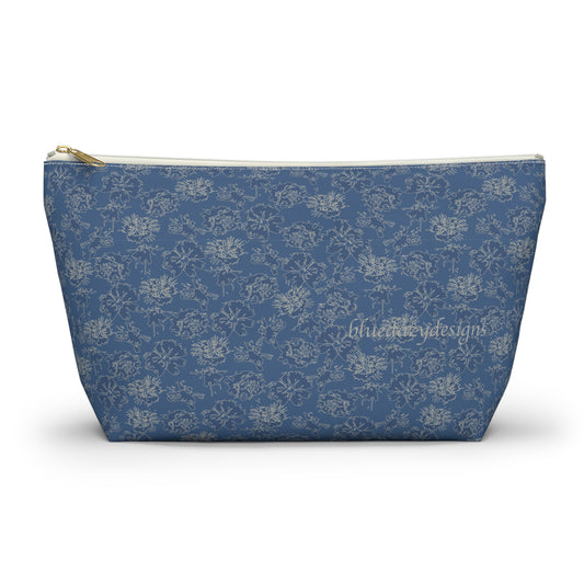 Chic Floral Accessory Pouch | Makeup Bag, Cosmetic Organizer, Gift for Her, Travel Essential, Summer Vibes