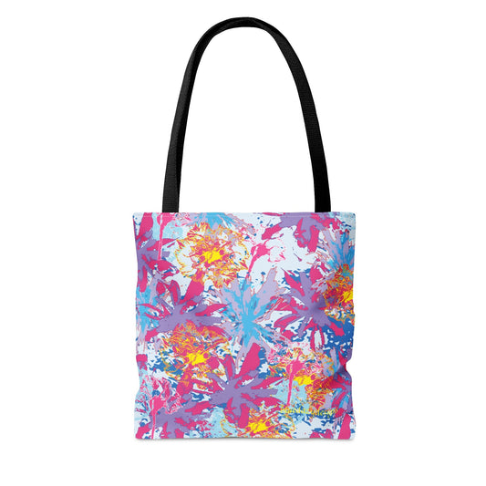 Floral Tote Bag,Foldable Shopping Bag,Project Bag,Cute Canvas Tote Bag,Reusable Shopping Bag,Market Bag, Photo Flower Tote, Nature Tote