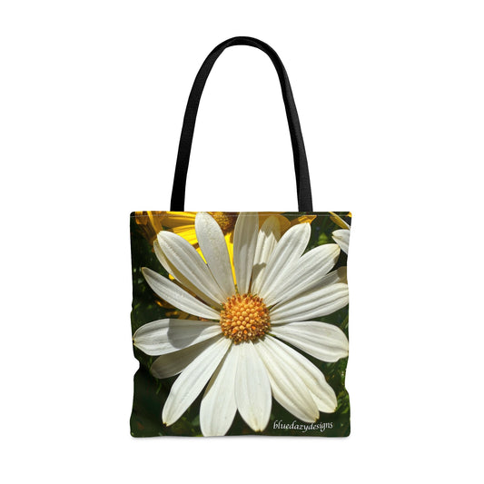 White Daisy Tote Bag | Spring Daisy Shopping Bag | Gift for White Daisy Lover Tote Bag | Spring Shopping Bag with White Daisy | Gift For Mom