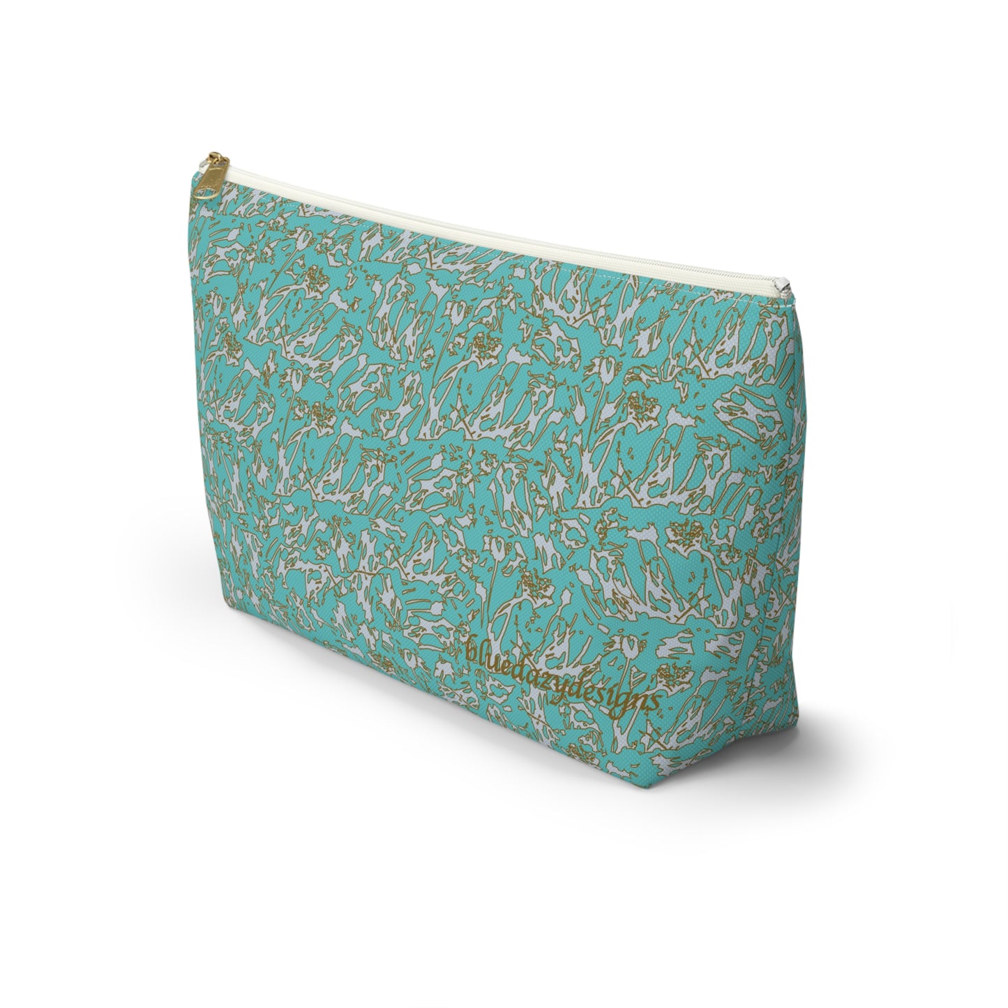 Botanical Print Accessory Pouch - Stylish Storage for Travel & Everyday Use