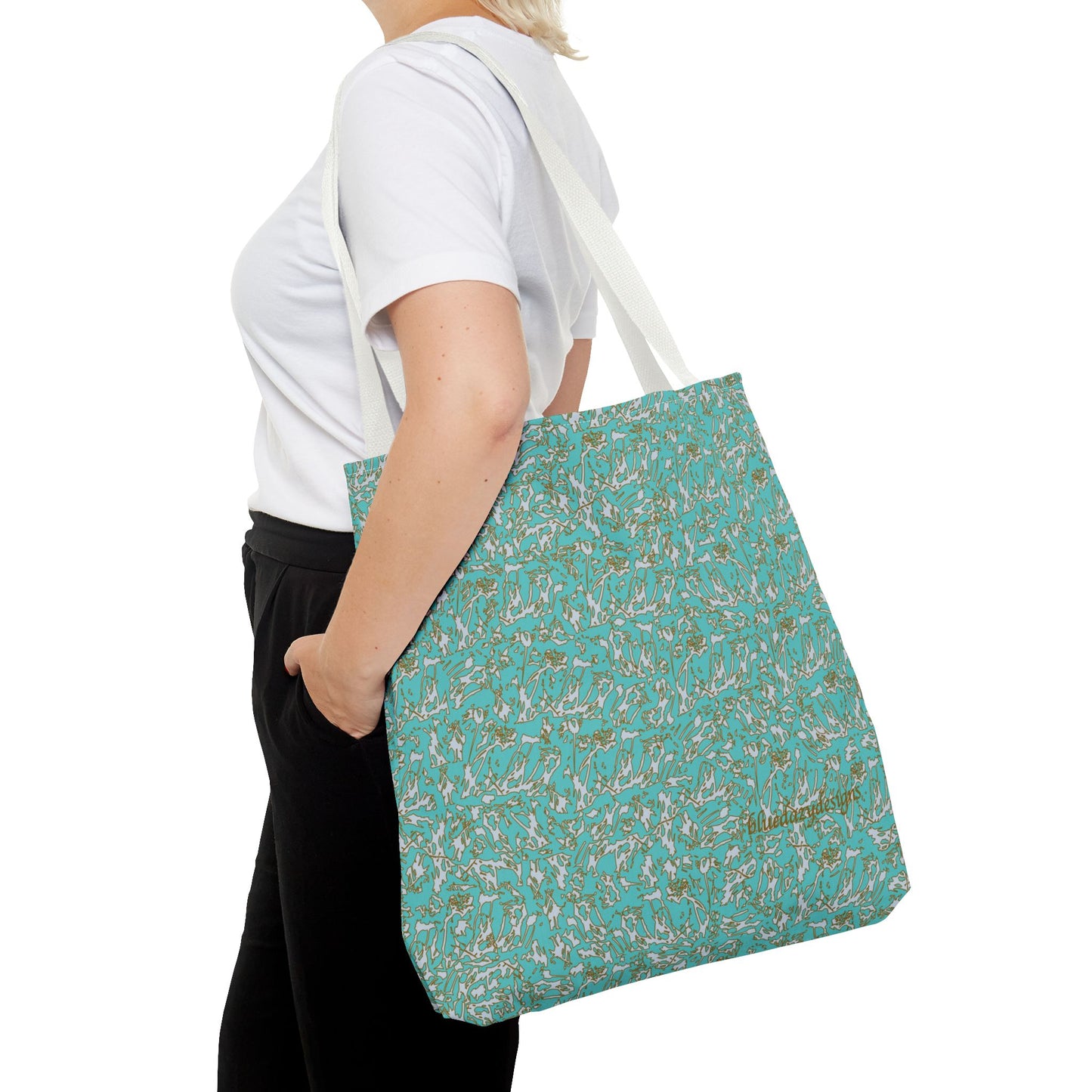 Chic Floral Tote Bag - Stylish & Spacious Carryall for Everyday Use
