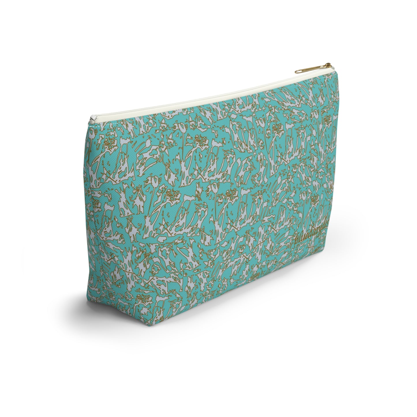 Botanical Print Accessory Pouch - Stylish Storage for Travel & Everyday Use